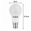 UniBulb LED GLS B22 1521lm (Replaces 100W) 12.6W 2700K (Warm White) Light Bulb - Pack of 2 bulb
