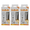 UniBulb LED GLS B22 1521lm (Replaces 100W) 12.6W 2700K (Warm White) Light Bulb - Pack of 3 front