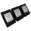 3x 308XL Black Refilled Ink Cartridges
