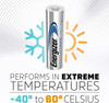 Energizer Ultimate Lithium AA Batteries, 10 Pack S15443, extreme temperature