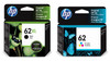 Original HP 62XL Black and 62 colour Ink Cartridge C2P05AE C2P06AE