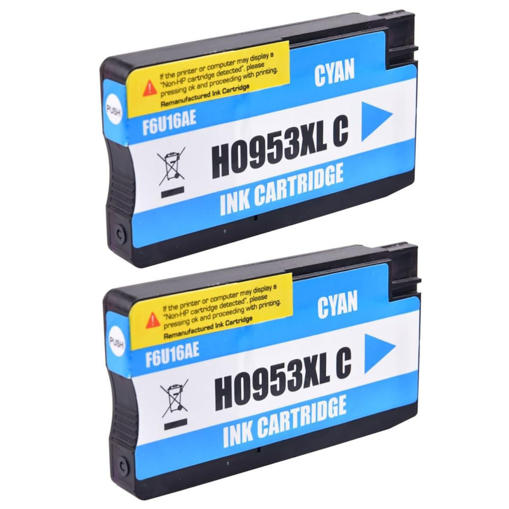 2x HP 953XL Cyan Compatible Ink Cartridges. £14.95 delivered.
