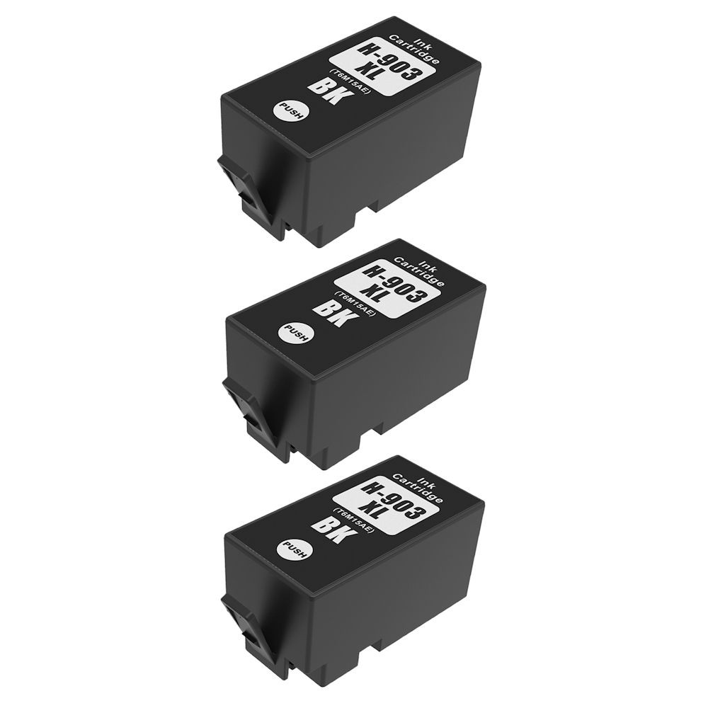 HP 903XL Schwarze Tintenpatrone – Original T6M15AE, Hochvolumig Für Langes Drucken, Für HP Druckermodelle