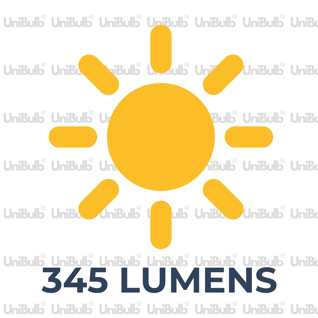 UniBulb LED GU10 345lm 3.6W 4000K (Cool White) Light Bulb - Pack of 10 bulb