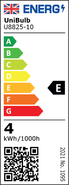 UniBulb LED GU10 345lm 3.6W 4000K (Cool White) Light Bulb - Pack of 10 bulb