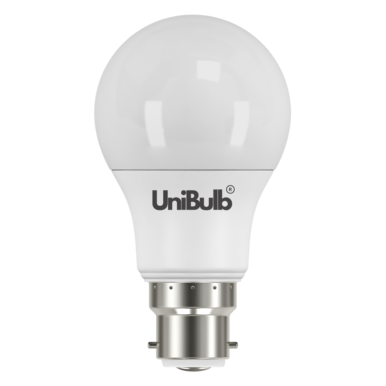 UniBulb LED GLS B22 806lm 7.3W 3000K (Warm White) Light bulb - Pack of 3 bulb