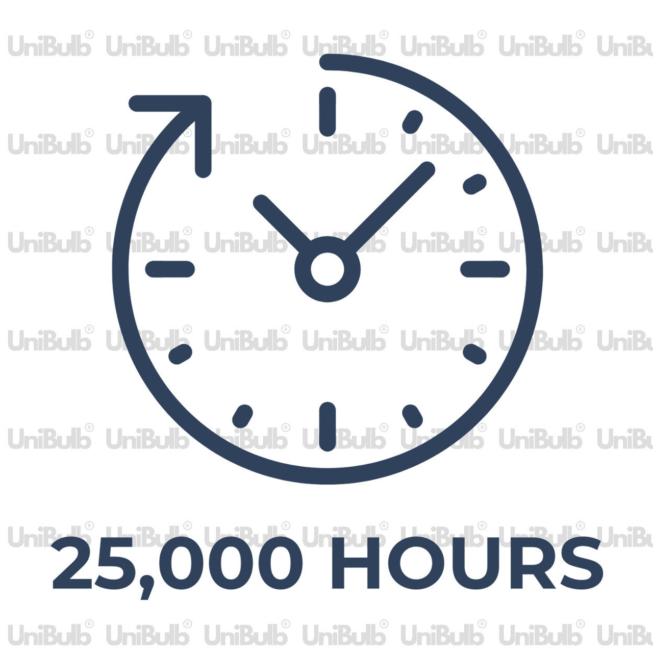 UniBulb LED GLS B22 806lm 7.3W 6500K (Daylight) Light Bulb - Pack of 2