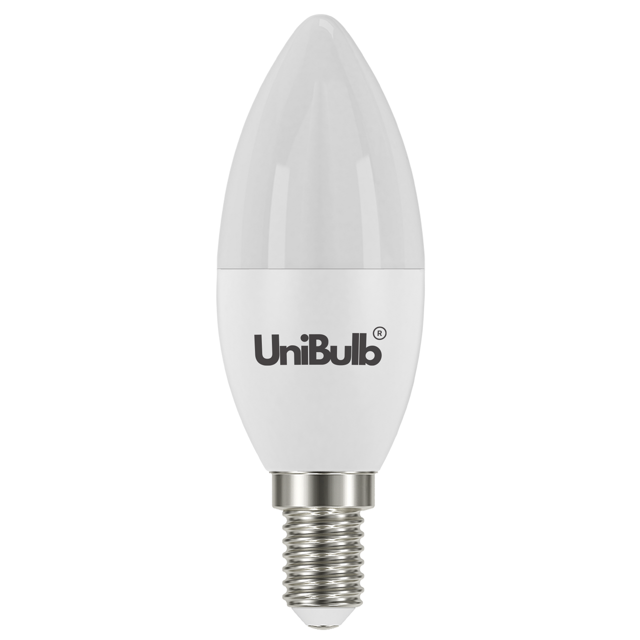 UniBulb LED Candle E14 (SES) 470lm 4.2W 3000K (Warm White)  - Pack of 2 bulb