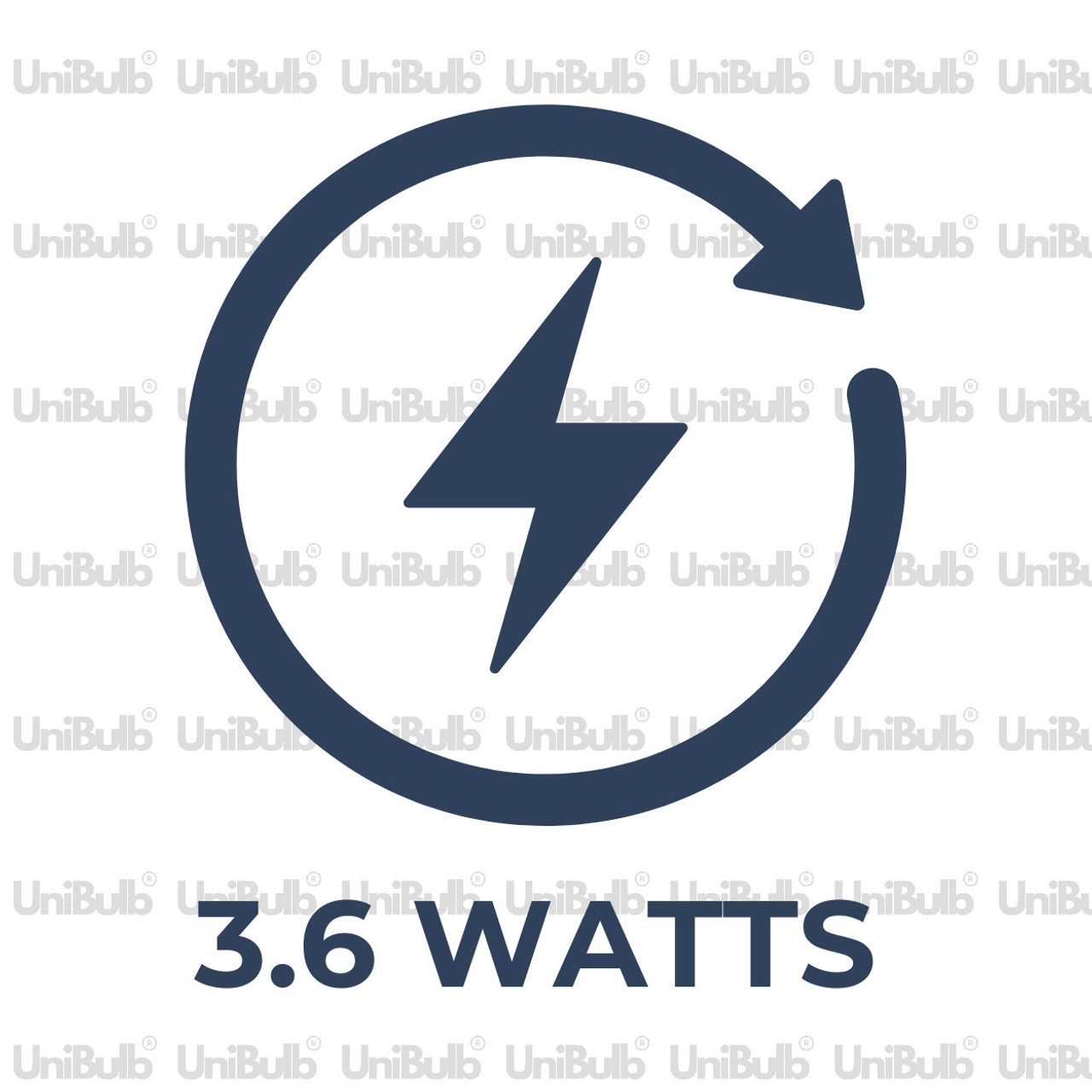 UniBulb LED GU10 345lm 3.6W 6500K (Daylight) Dimmable Light Bulb - Pack of 1