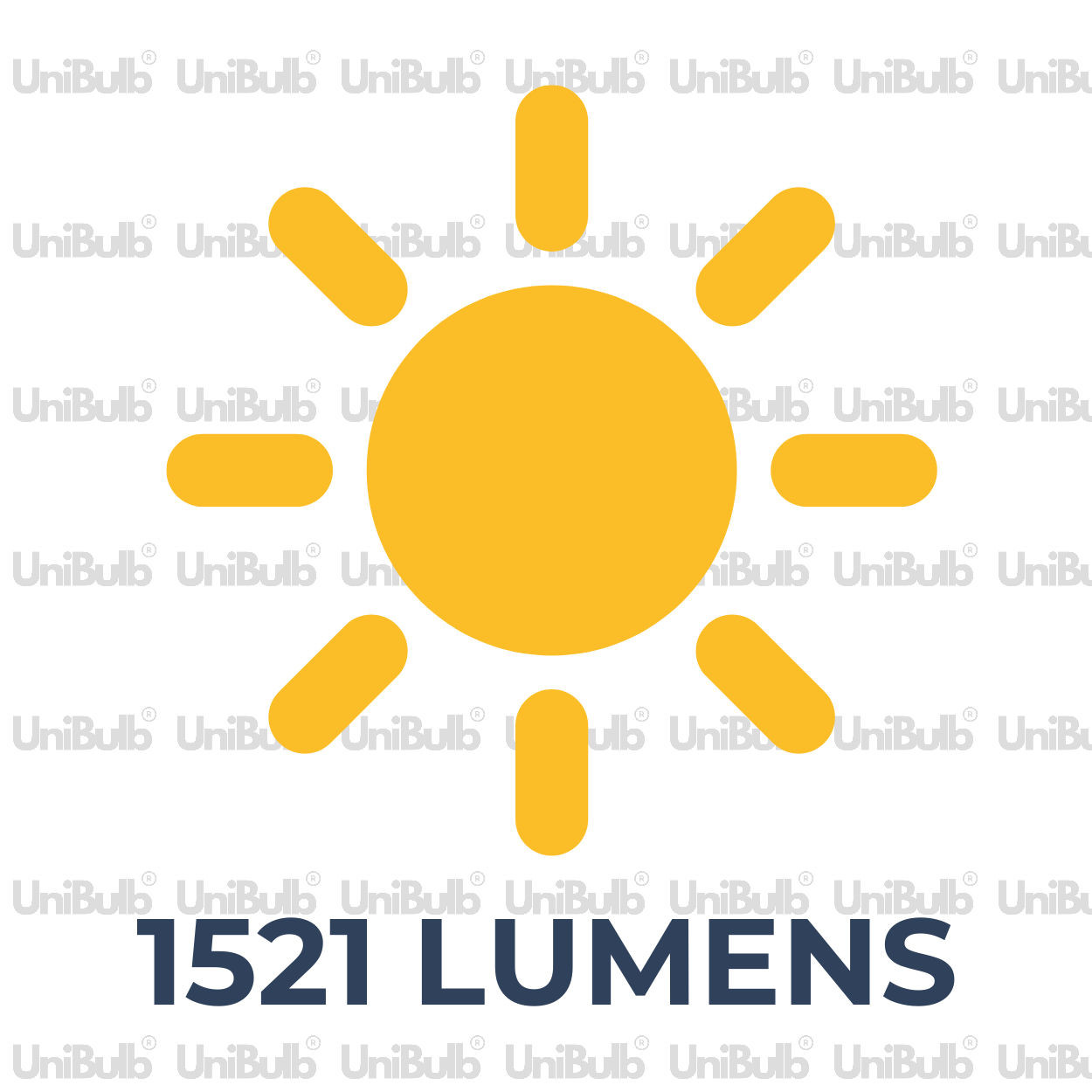 UniBulb LED GLS B22 1521lm 12.6W 6500K (Daylight) Light Bulb - Pack of 1 bulb