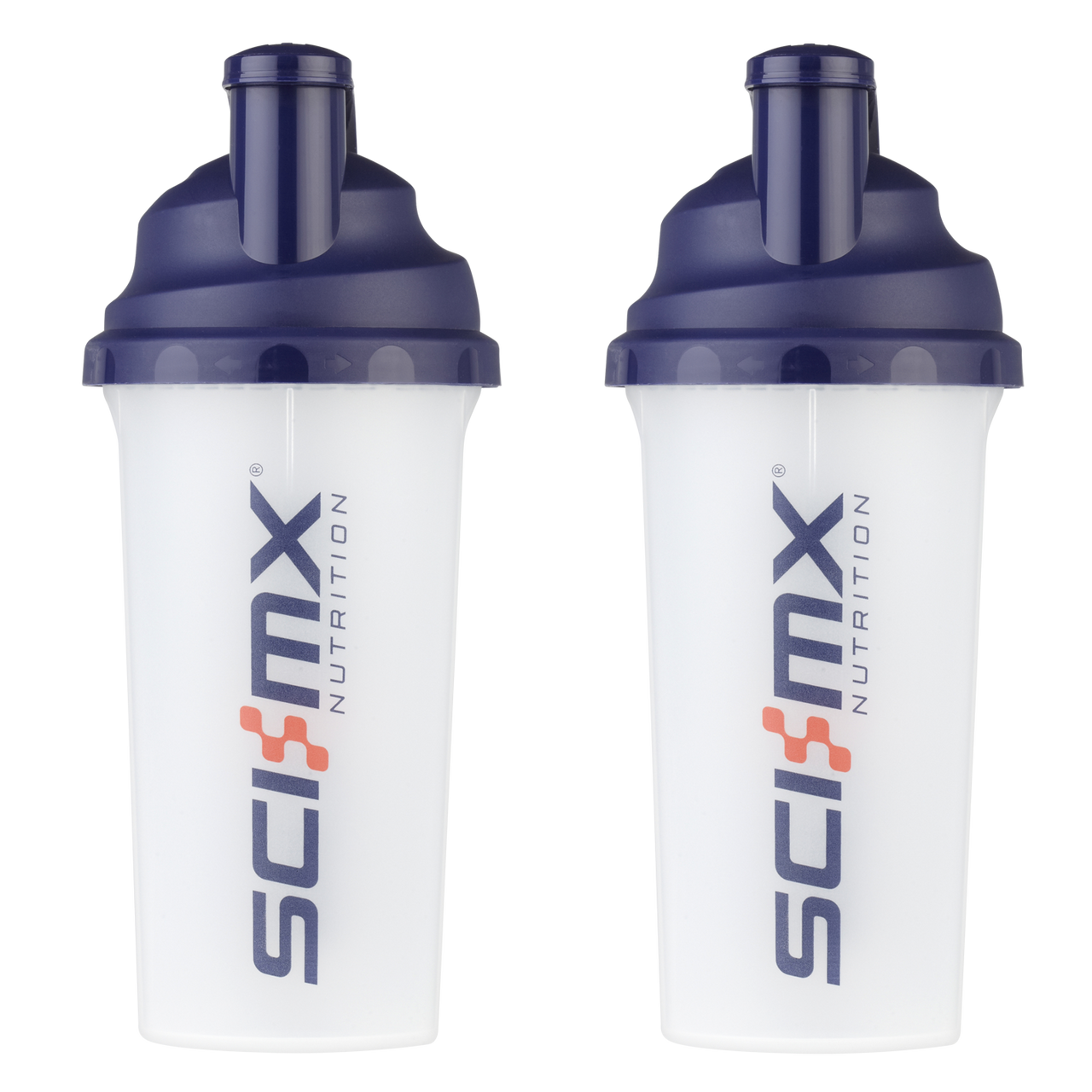 2x Sci-Mx 700ml Protein Suppliment Shaker Bottle side