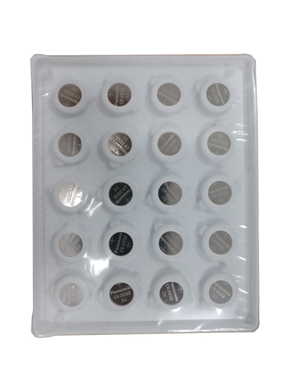 Panasonic CR2032 Lithium Batteries - Pack of 400 - PANACR2032 - BULK car key fob battery