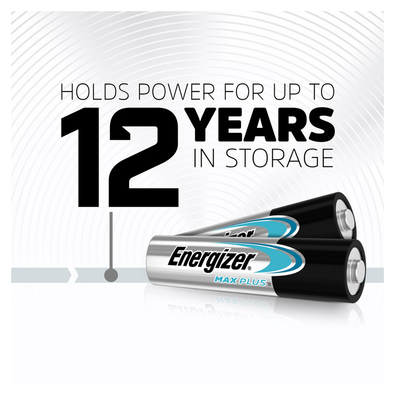 Energizer AA Max Plus Alkaline Batteries - Pack of 40