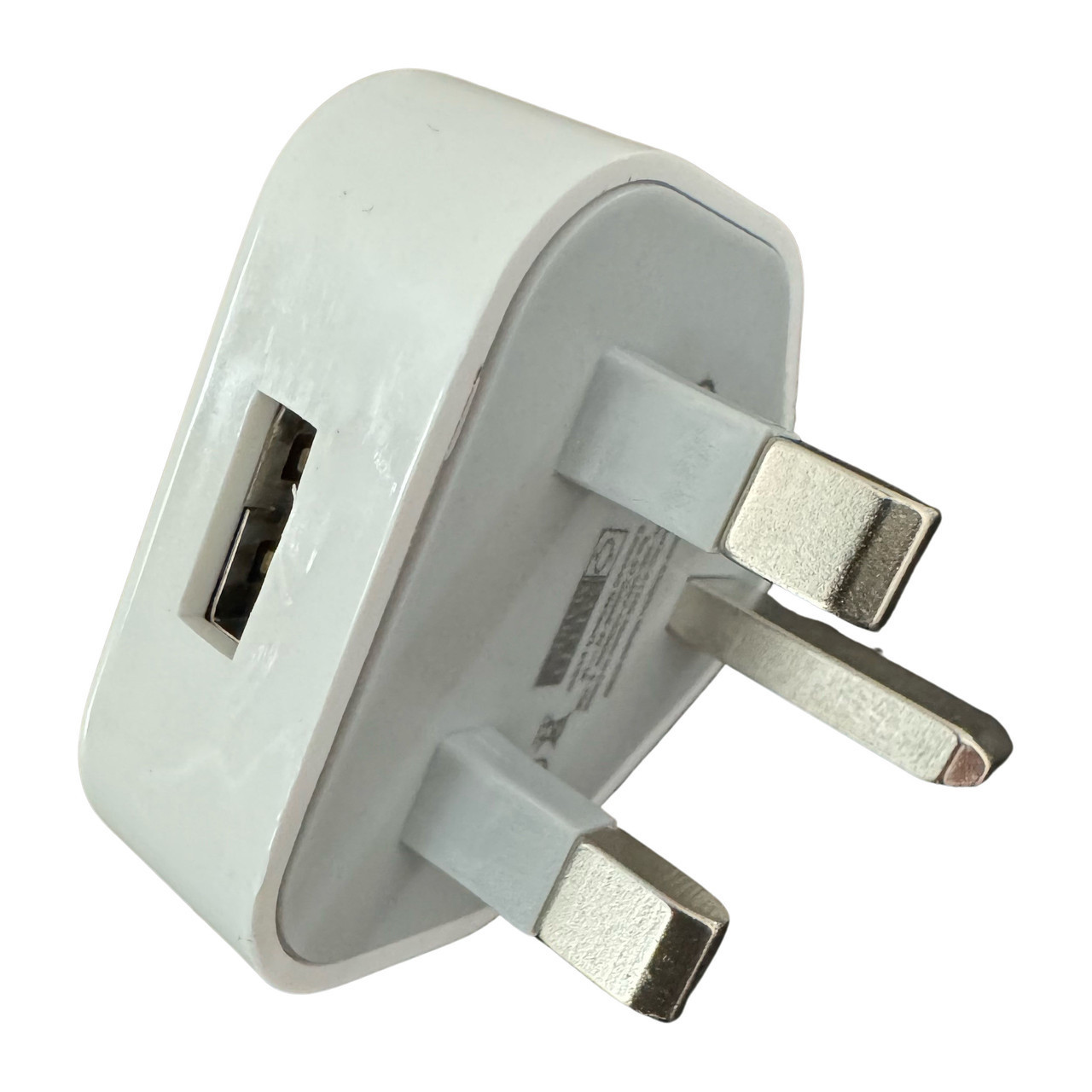 5W USB-A 3 Pin UK Plug Wall Charger Power Adapter