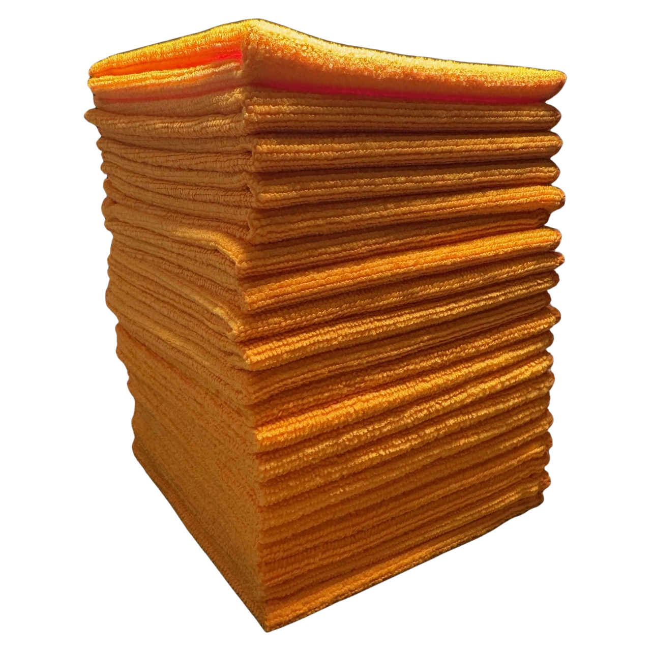 Microfibre Cloths (Orange) 30 x 30cm - Pack of 20