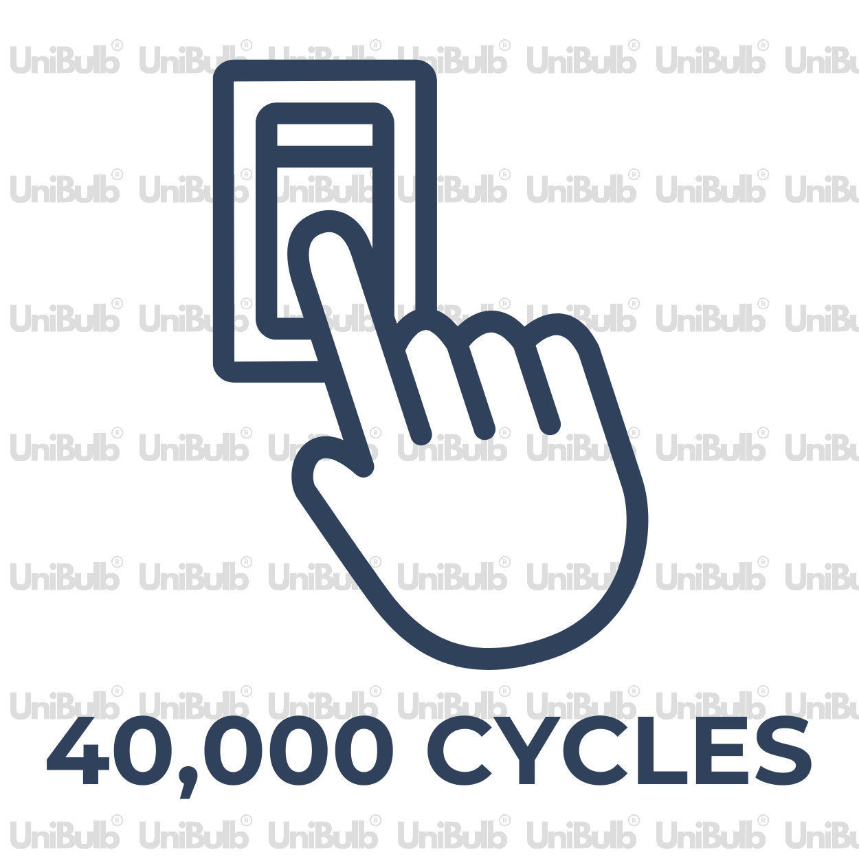 UniBulb LED GLS B22 806lm 7.3W 6500K (Daylight) Light Bulb - Pack of 8 bulb