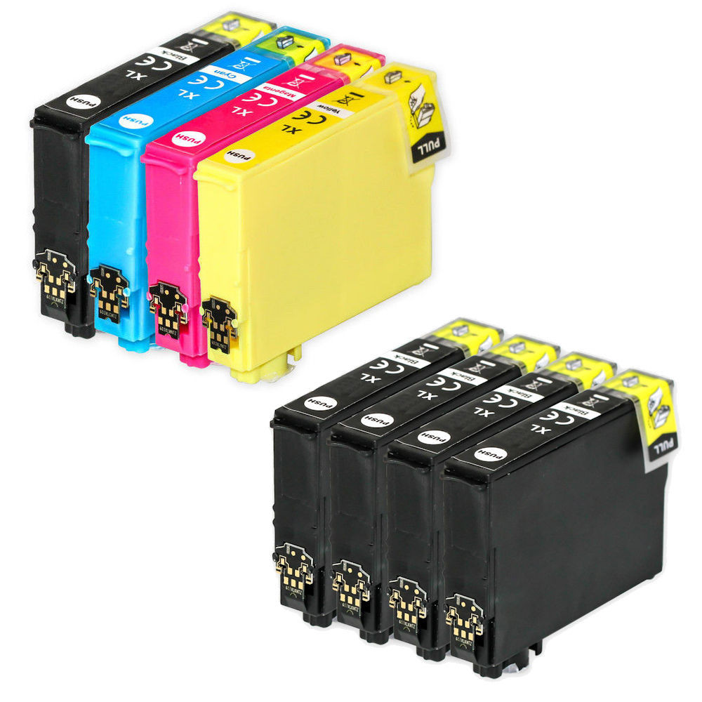 1x Set plus 4x extra black Epson 29XL black cyan magenta yellow multi-pack ink cartridges C13T29864012 T2991 T2992 T2993 T2994