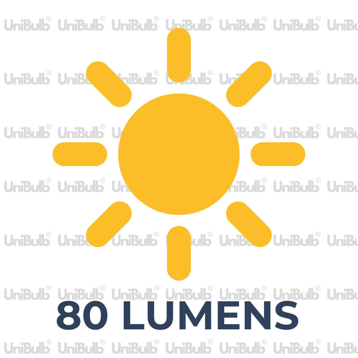 UniBulb B22 Fireglow Red Bulb 390lm 40W - Pack of 1