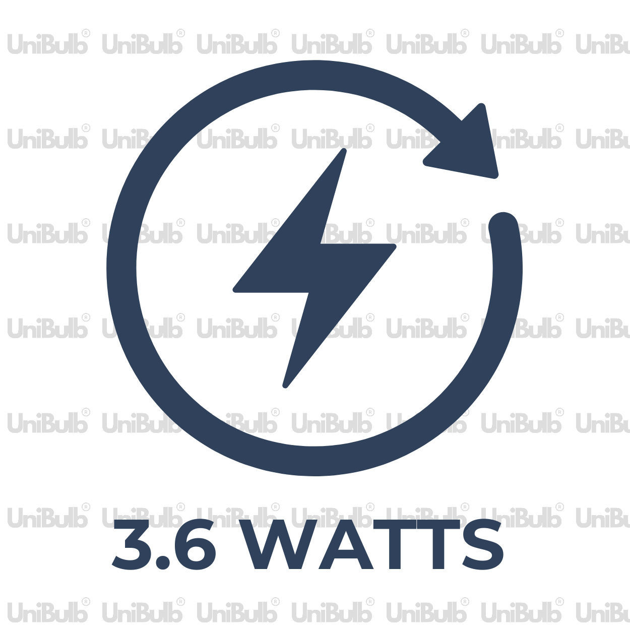 UniBulb LED GU10 345lm 3.6W 6500K (Daylight) Light Bulb