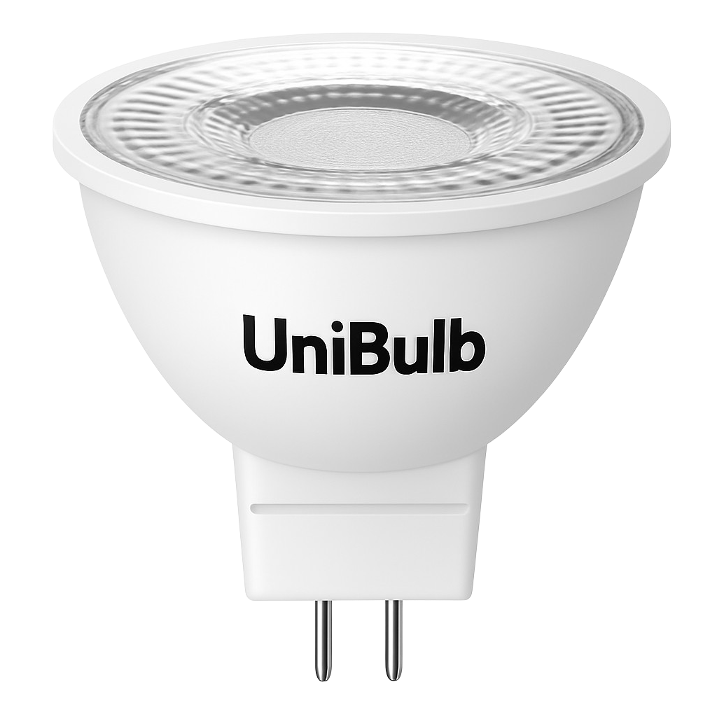 UniBulb LED MR16 GU5.3 345lm 3.4W 4000K (Cool White) Light Bulb - Pack of 4