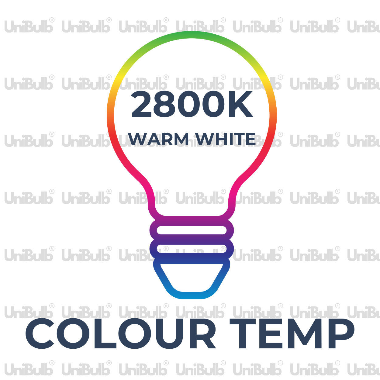 UniBulb Pygmy E14 100lm 15W 2800K (Warm White) Light Bulbs - Pack of 4