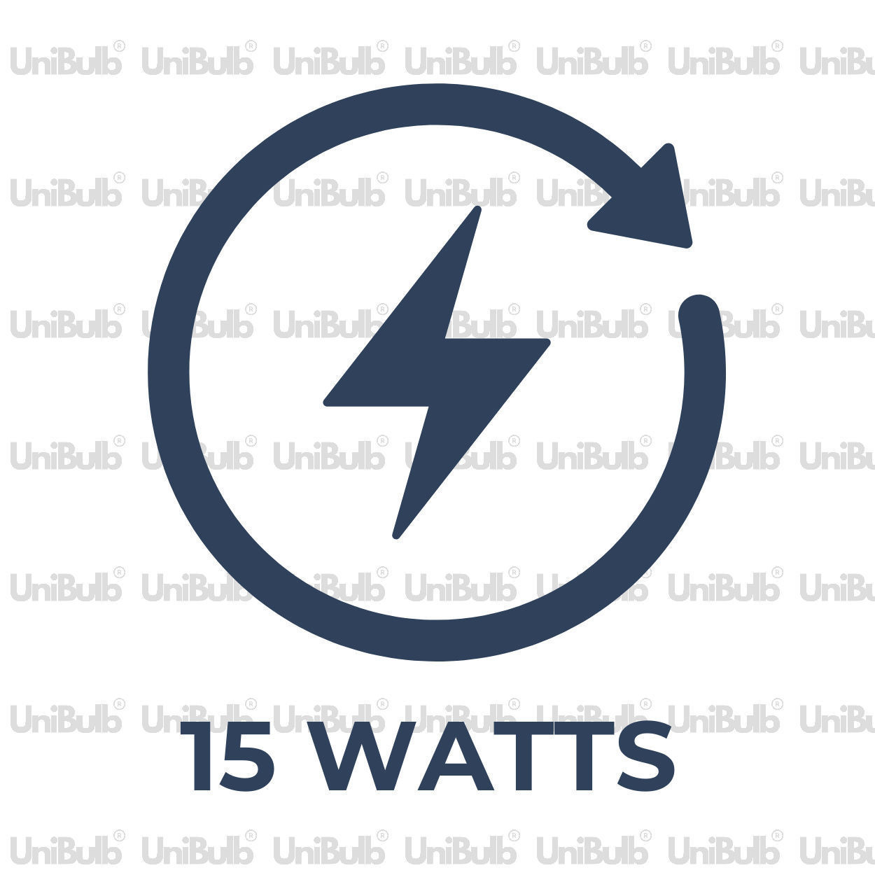 UniBulb Pygmy E14 100lm 15W 2800K (Warm White) Light Bulbs - Pack of 12