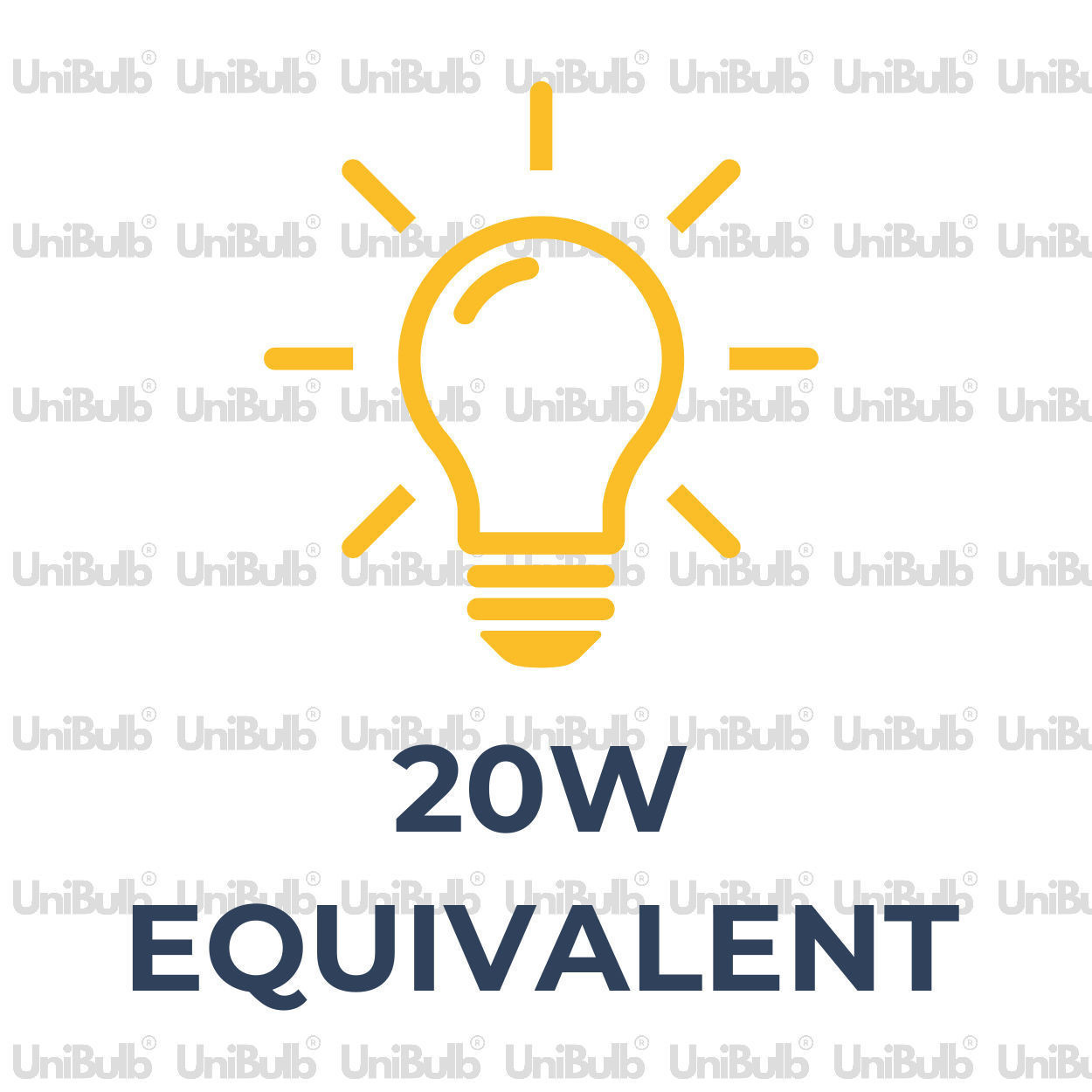 UniBulb LED G9 Bulb 200lm 1.8W 6500K (Daylight) Light bulb - Box of 2