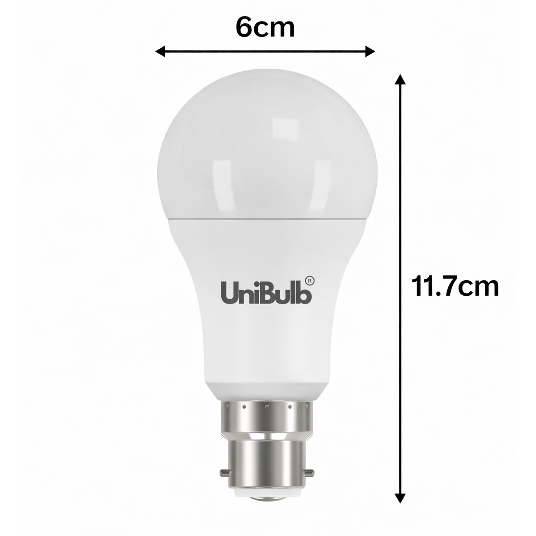 UniBulb LED GLS B22 1521lm 12.6W 2700K (Warm White) - Pack of 2 bulb
