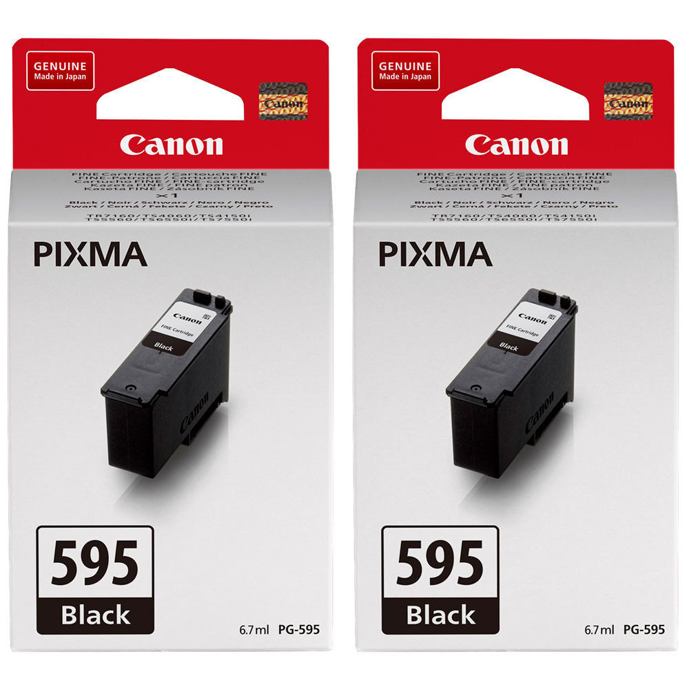 Canon PG595 Black Genuine Original Ink Cartridge