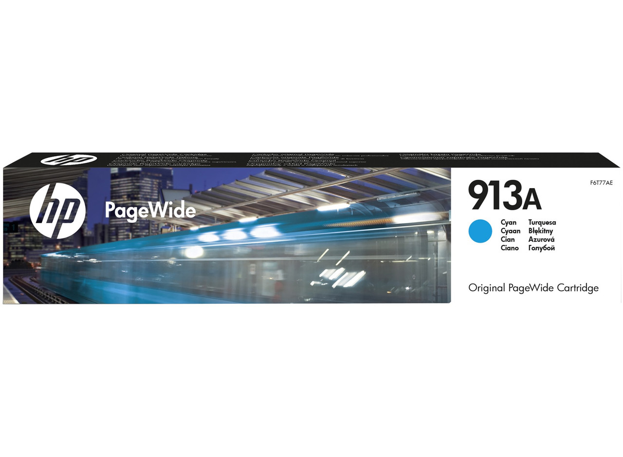 HP Original 913A Cyan PageWide Ink Cartridge F6T77AE
