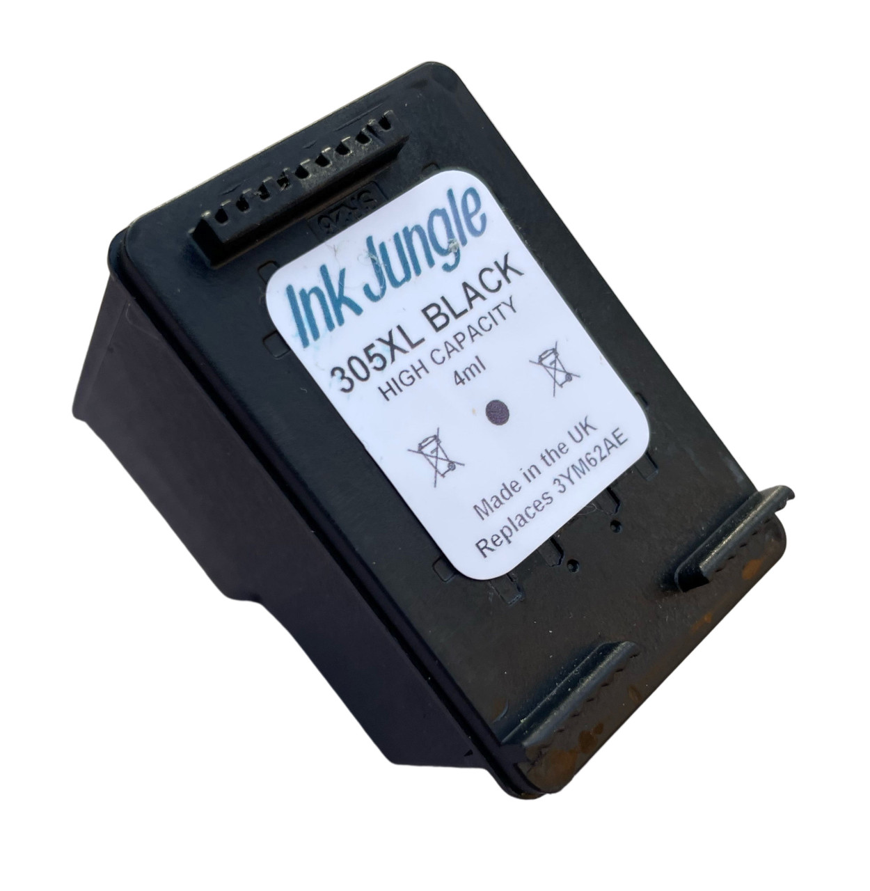 Refilled HP 305XL Black Ink Cartridge. Only £13.95 delivered.