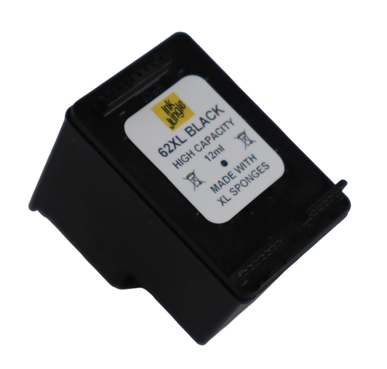 HP 62XL Black Refilled Ink Cartridge C2P05AE