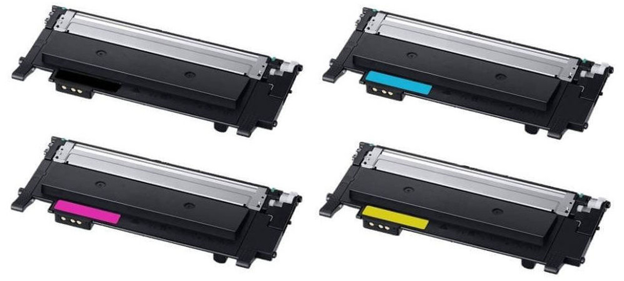 4x Ink Jungle 117A Black cyan Magenta Yellow Toner Cartridges With Chip for HP Colour Laser MFP 178nw 179fnw HP Colour Laser 150nw 150a Printer W2070A W2071A W2072A W2073A