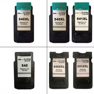 Canon PG540 PG540L PG540XL CL541XL CL541XL PG540XXL Black Colour Refilled Ink Cartridges