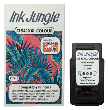 Refilled Canon CL541XXL Colour Ink Cartridge