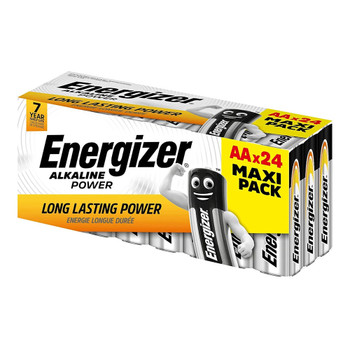 Energizer Alkaline Power AA Batteries, 24 Pack
