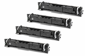 4x Ink Jungle HP 220X multipack W2200X Black compatible laser toner cartridges with chip. HP 220X toner LaserJet Pro MFP 4302dw 4302fdn 4202dw 4302fdw 4202dn printers