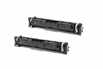 2x Ink Jungle HP 220X W2201X Cyan compatible laser toner cartridges with chip. HP 220X toner LaserJet Pro MFP 4302dw 4302fdn 4202dw 4302fdw 4202dn printers