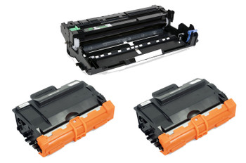 Ink Jungle Brother TN3480 Black DR3400 drum unit compatible laser toner cartridge with chip for Brother Brother DCP-L5500DN, Brother DCP-L6600DW, Brother HL-L5000D, Brother HL-L5050DN, Brother HL-L5100DN, Brother HL-L5100DNT, Brother HL-L5200DW, Brother HL-L5200DWT, Brother HL-L6250, Brother HL-L6250DN, Brother HL-L6300, Brother HL-L6300DW, Brother HL-L6300DWT, Brother HL-L6400, Brother HL-L6400DW, Brother HL-L6400DWT, Brother HL-L6450DW, Brother MFC-L5700DN, Brother MFC-L5750DW, Brother MFC-L6800DW, Brother MFC-L6800DWT, Brother MFC-L6900DW, Brother MFC-L6900DWT, Brother MFC-L6950DW Printers