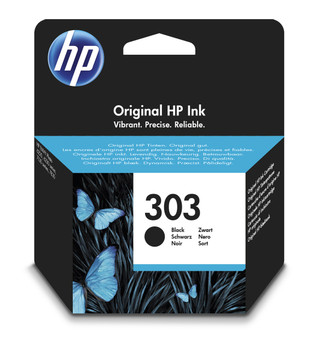 Original HP 303 Black Ink Cartridge T6N02AE