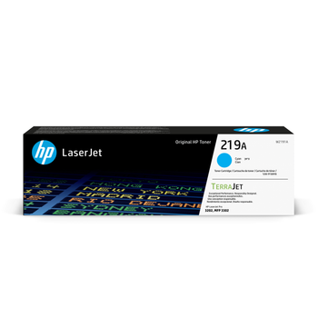 Original genuine HP 219A W2191A Cyan laser toner cartridge for HP LaserJet Pro 3202dn 3202dw 3302fdw 3302sdw 3302fdn 3302fdne 3302fdwe 3302fdne 3302sdwe 3302fdwe 3202dwe printers