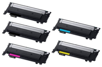 Set of 5 HP 117A Black cyan magenta yellow multipack compatible laser toner cartridge with chip. HP 117A genuine & compatible W2070A W2071A W2072A W2073A toner cartridges for HP Colour Laser 150 150nw 150a Printer HP Colour Laser MFP 178nw 178nwg 179fng 179fnw 179fwg Printer