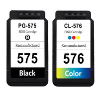 Shop for Canon PG575 Black & CL576 Colour Refilled Ink Cartridges Shop for Canon PG575 Black & CL576 Colour Refilled Ink Cartridges