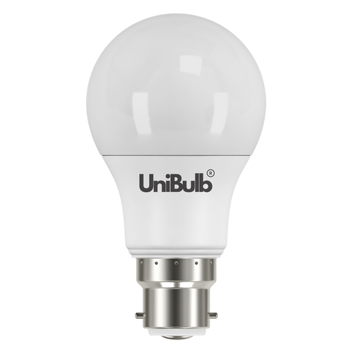 UniBulb LED GLS B22 470lm 4.2W 6500K (Daylight) Light bulb - Pack of 1 UniBulb LED GLS B22 470lm 4.2W 6500K (Daylight) Light bulb - Pack of 1