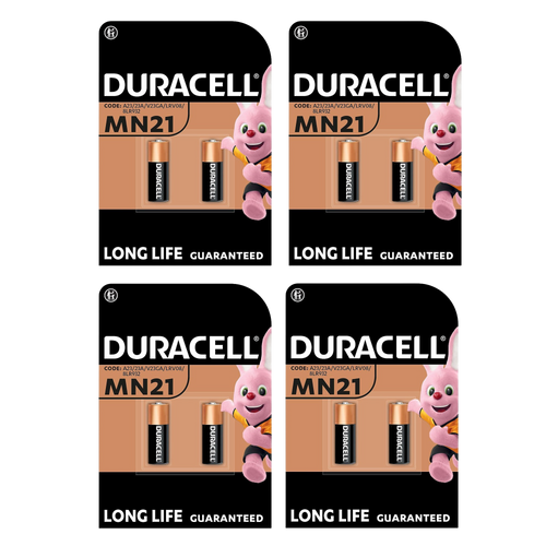 Duracell Alkaline MN21 A23 Batteries, 2 Pack