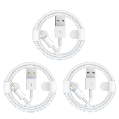 2x 1m USB-C to lightning cable iphone 14 13 12 11 10 X Pro