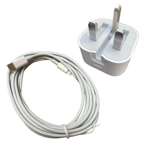 USB-C Charger & 3m USB-C to Lightning Cable USB-C Charger & 3m USB-C to Lightning Cable