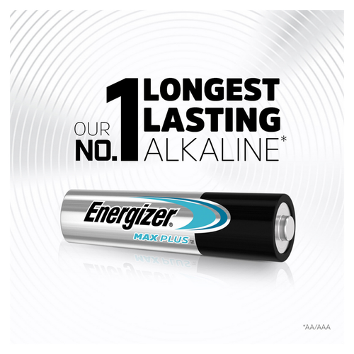 Energizer AAA Max Plus Alkaline Batteries - Pack of 60