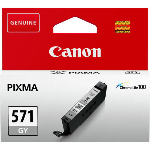 Canon Original CLI571 Grey Ink Cartridge 0389C001