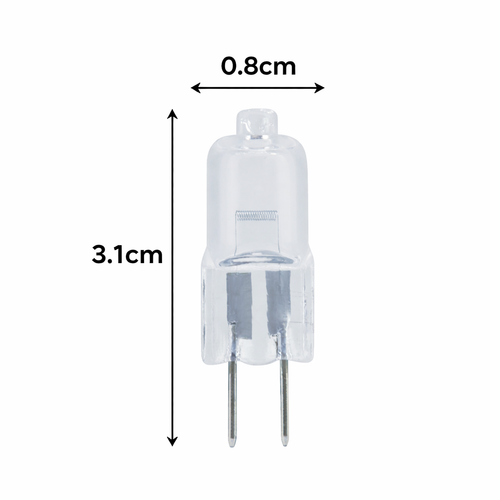 UniBulb Halogen G4 Capsule 200lm 20W 2800K (Warm White) - Pack of 12 single bulb